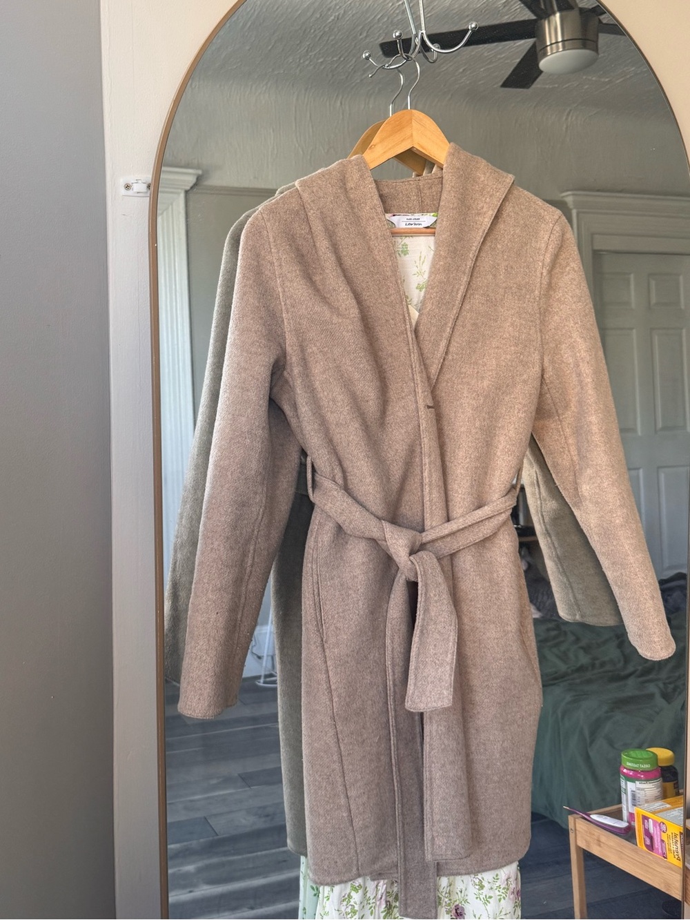 Uniqlo Double-Faced Hooded Coat